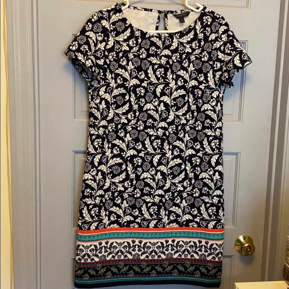 Banana Republic Printed Shift Dress